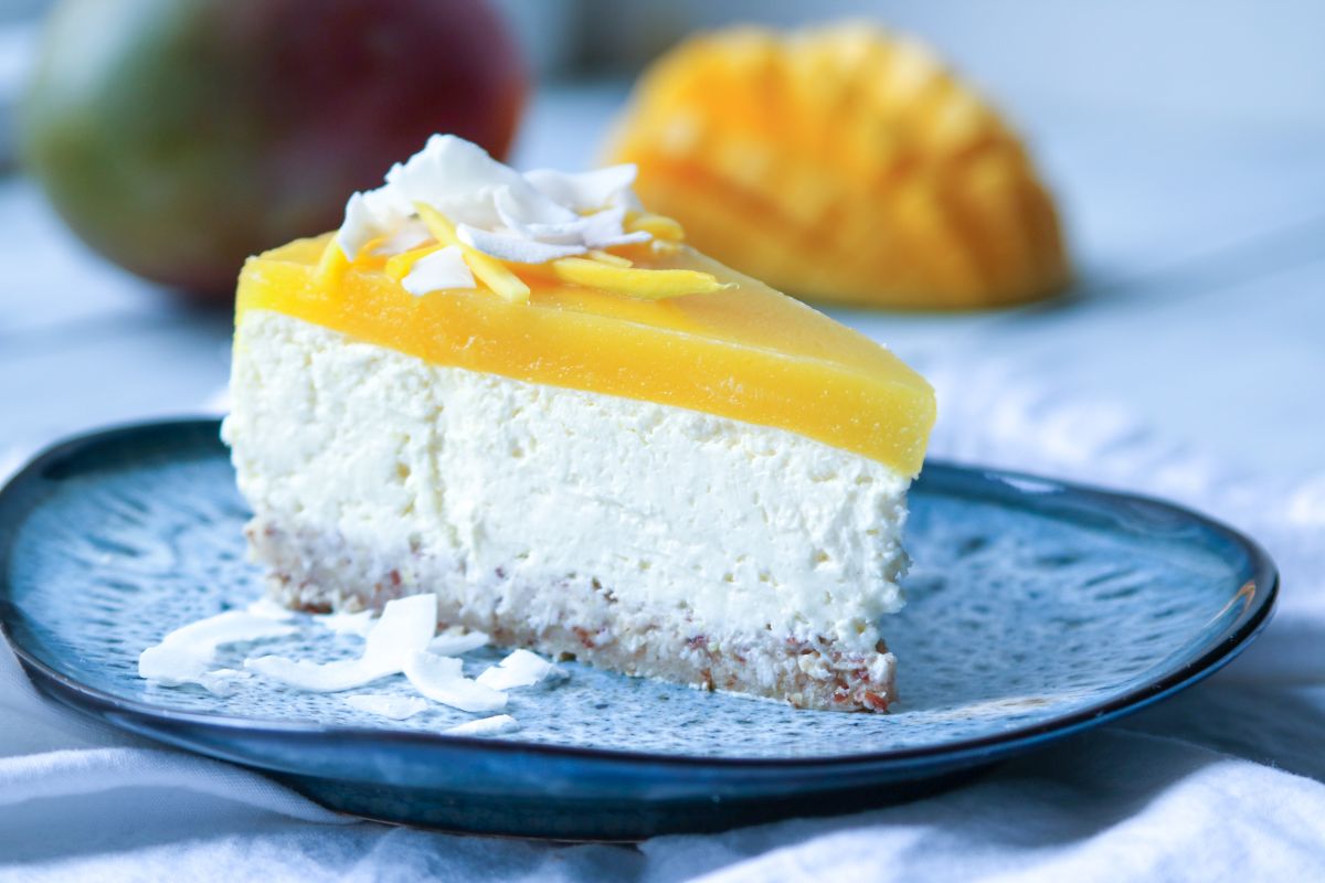 6. narozeniny Vařeniště + recept na Bezlepkový cheesecake s kokosem a mangem